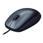 MOUSE OTTICO USB LOGITECH M100 GREY 910-005003