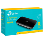 HUB SWITCH DI RETE TP-LINK TL-SG1008D DESKTOP 8 PORTE GIGABIT