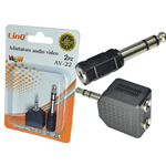 KIT ADATTATORE AUDIO / VIDEO LINQ AV-22