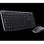 KIT TASTIERA + MOUSE WIRELESS LOGITECH MK270 LAYOUT ITALIANO