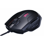 MOUSE OTTICO PER GAMING USB GAMMEC MOGP04B CON 7 TASTI RETROILLUMINATO 3200 DPI PROGRAMMABILE