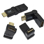 ADATTATORE HDMI FEMMINA/MASCHIO ANGOLARE RUOTABILE 360 GRADI