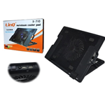 VENTOLA DISSIPATORE PER NOTEBOOK COOLER ERGOSTAND CON 2 PORTE USB LINQ X-710