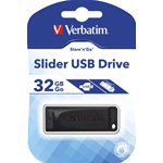 MEMORIA PENDRIVE USB VERBATIM 32GB 98697 SLIDER USB 2.0