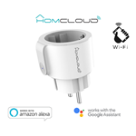 PRESA INTELLIGENTE WIFI 10A SCHUKO CON CONTROLLO ENERGIA HOMCLOUD AC-EP10AE