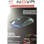 MOUSE OTTICO PER GAMING USB CTESPORTS NOVA 5000 DPI PROGRAMMABILE PROFESSIONALE