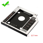 ADATTATORE PER HARD DISK SSD/HDD SATA PER NOTEBOOK CD/DVD 12.7MM EWENT