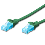 CAVO DI RETE ETHERNET CAT5 U/UTP CCA DA 1MT EWENT VERDE