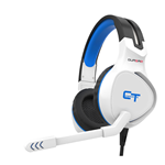 CUFFIE HEADSETS GAMING CTESPORTS QUASAW BIANCO CON MICROFONO