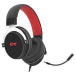 CUFFIE HEADSETS GAMING CTESPORTS MODULB NERA/ROSSA CON MICROFONO