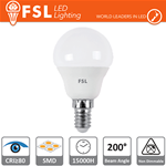 LAMPADINA SFERA 5,5W 4000K E14 460LM LUCE NATURALE