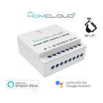 MODULO INTERRUTTORE INTELLIGENTE WIFI 3 CANALI DA INCASSO HOMCLOUD AS-SM3