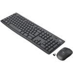 KIT TASTIERA + MOUSE WIRELESS LOGITECH MK295 SILENT TOUCH LAYOUT ITALIANO DESKTOP 920-009797