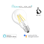 LAMPADINA Wi-FI A FILAMENTO BIANCO CALDO DIMMERABILE HOMCLOUD EE-7WE27