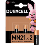 BATTERIA DURACELL MN21 CONF. 2 PEZZI A23 23A V23GA