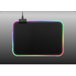 TAPPETINO MOUSEPAD GAMMEC MPRT35 35 X 25CM NERO CON LED RGB