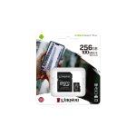 MEMORIA MICROSD KINGSTON 256GB SDCS2/256GB SDXC UHS-I CL10 CANVAS