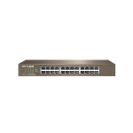 HUB SWITCH DI RETE LAN ETHERNET IP-COM G1024D GIGABIT 24 PORTE 24 INGRESSI IN ACCIAIO