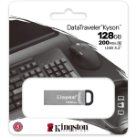 MEMORIA PENDRIVE USB KINGSTON 128GB DTKN/128GB USB 3.2 METAL