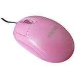 MOUSE MINI OTTICO USB TECNO TC-12 COLORE ROSA 1200DPI CON FILO