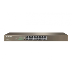 HUB SWITCH DI RETE LAN ETHERNET IP-COM G1016G GIGABIT 16 PORTE 16 INGRESSI DA RACK