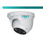 VIDEOCAMERA AHD PER VIDEOSORVEGLIANZA 4IN1 VISION ALARM SR-446FA44-2812 4.0MPX DOME  Varifocale 2.8-12mm