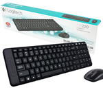 KIT TASTIERA + MOUSE WIRELESS LOGITECH MK220 LAYOUT ITALIANO DESKTOP 920-003721