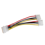 CAVO DOPPIA ALIMENTAZIONE DA MOLEX IDE A 2X MOLEX IDE INTERNO ALANTIK CBMOMO