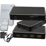 SWITCH HUB HDMI 4 INGRESSI E 1 USCITA CON TELECOMANDO VK-401A