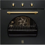 ELECTROLUX Forno Elettrico da Incasso Rustico FR53G Capacità 68 L Multifunzione Ventilato Potenza 2780 W Colore Nero