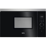 AEG MBB1756DEM - Microonde da incasso, 60 cm, funzionamento touch, funzione grill, display con orologio