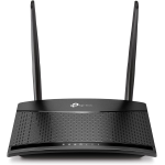 TP-Link TL-MR100 Router 4G LTE fino a 150 Mbps, Wireless N300Mbps, Porta LAN/WAN, Senza Configurazione, Plug & Play, Antenne Rimovibili, Rete Ospite, Controllo dei Genitori 