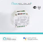 MODULO DIMMER SMART INTELLIGENTE WIFI 1 CANALE DA INCASSO HOMCLOUD SK-S1BD TRIAC Wi-Fi+RF 2.4G