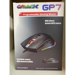 MOUSE OTTICO PER GAMING USB GAMMEC MOGP07 CON 7 RGB 7200 DPI PROGRAMMABILE