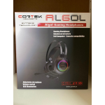 CUFFIE GAMING CORTEK ALGOL NERA CON ILLUMINAZIONE RGB CON MICROFONO JACK 3,5MM + USB