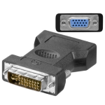 ADATTATORE CONVERTITORE ANALOGICO DA DVI 24+5 MASCHIO A VGA FEMMINA