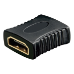 ADATTATORE HDMI F/F CON CONTATTI DORATI FULLHD USATO COME ESTENSIONE PER COLLEGARE DUE CAVI