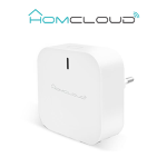 SMART GATEWAY HUB CENTRALINA INTELLIGENTE CON PRESA A MURO ZIGBEE HOMCLOUD WIFI LAN + BLUETOOTH