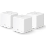 WiFi Mesh Dual-Band AC1300Mbps, 2 Porte Ethernet Gigabit, Modalità Router e Access Point, 3 Pezzi con Copertura fino a 320 ?, Mercusys Halo H30G(3-Pack)