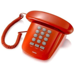 TELEFONO FISSO CON FILO BRONDI SOLE - ROSSO FERRARI