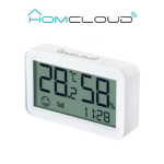 SENSORE TEMPERATURA & UMIDITA' ZIGBEE HOMCLOUD CON DISPLAY