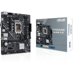 ASUS PRIME H610M-K D4 Scheda Madre mATX, Intel H610, LGA1700, DDR4, PCI 4.0, Realtek 1Gb Ethernet, Realtek 7.1 Surround, 1xM.2, 4xSATA 6GB/s, USB 3.2 Gen 1, Armoury Crate, Nero