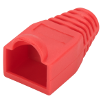 COPRI PLUG RJ45 8P8C CON SERRACAVO, ROSSO