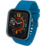 Techmade HAVA Smartwatch BLU Orologio Fitness Uomo Donna Full Touch Pedometro, Calorie, Distanza, Cronometro, Sleep Monitor, Sfondo personalizzabile, Music Control, Sport