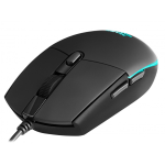 Mars Gaming MMG, Mouse 3200 DPI, RGBFlow, Design Compatto e Leggero, Nero 