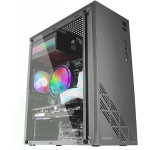 CASE GAMING ATX PER PC MARS GAMING MC100 NERO CON VENTOLA FRGB 9CM