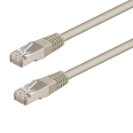 CAVO DI RETE ETHERNET CAT.5 F/UTP CCA DA 2MT WP CABLING GRIGIO