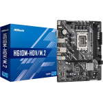 SCHEDA MADRE ASROCK H610M-HDV LGA1700 2X DDR4 DIMM HDMI DP 1XPCIE 4.0 X16 2XPCIE 3.0 X1