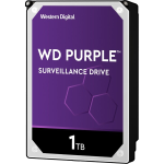 HARD DISK INTERNO 3,5 1TB 1000GB WESTERN DIGITAL WD11PURZ PURPLE SURVEILLANCE 64MB 5400RPM SATA3