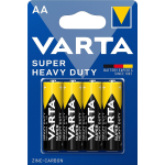 BATTERIA STILO AA R04 VARTA ZINCO CARBONE CONFEZIONE 4 PEZZI